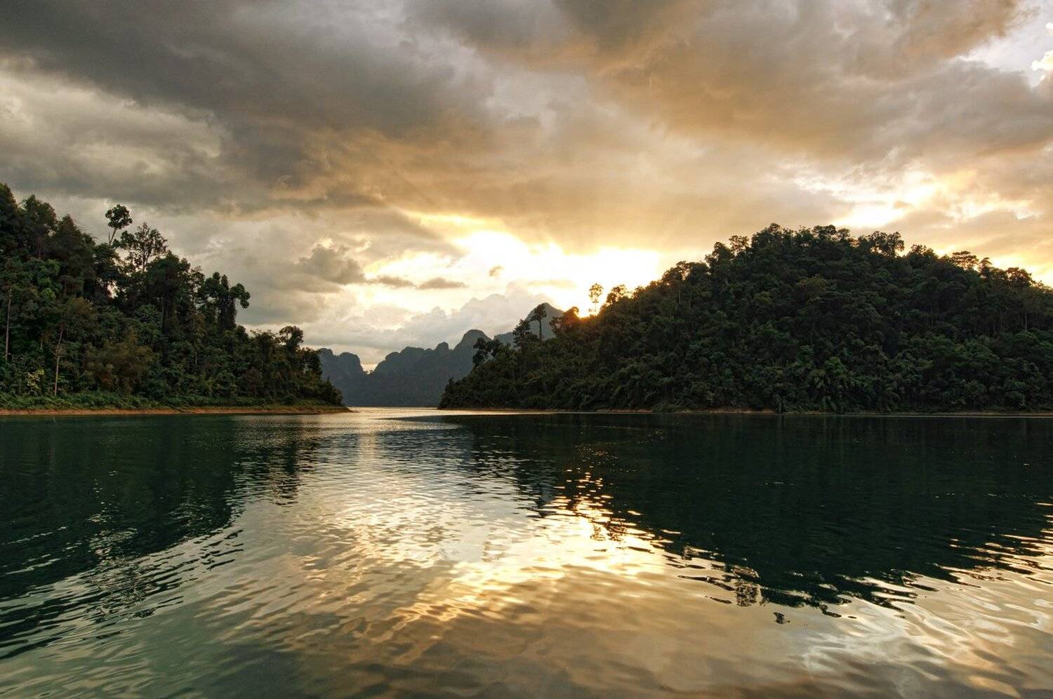 озеро, чеолан, чаолан, каосок, кхаосок, тайланд, Valentin Ayupov