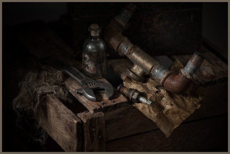 Натюрморт с кран-буксой фото превью