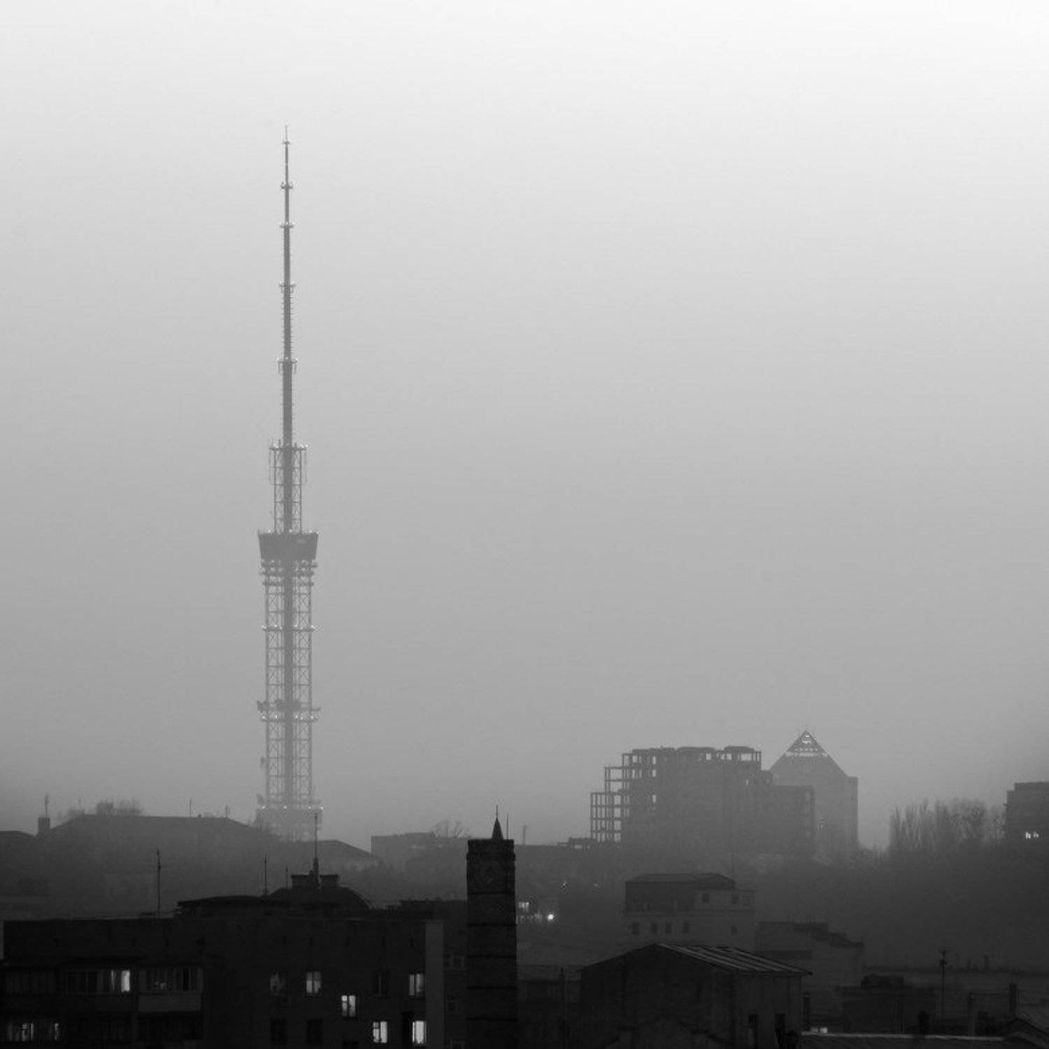 киев,телевышка,город, Михаил Мочалов