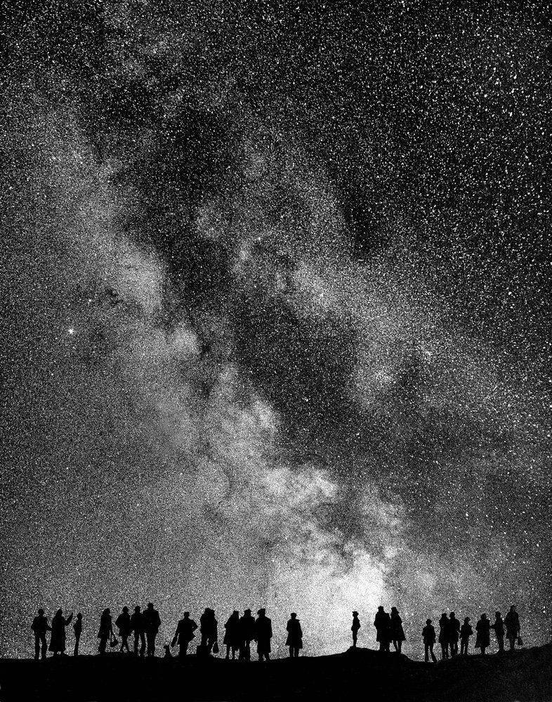 milky, miracle, people, star, universe, waiting, way, Астрономия, Галактика, Звёзды, Ночь, Konstantin Mironov