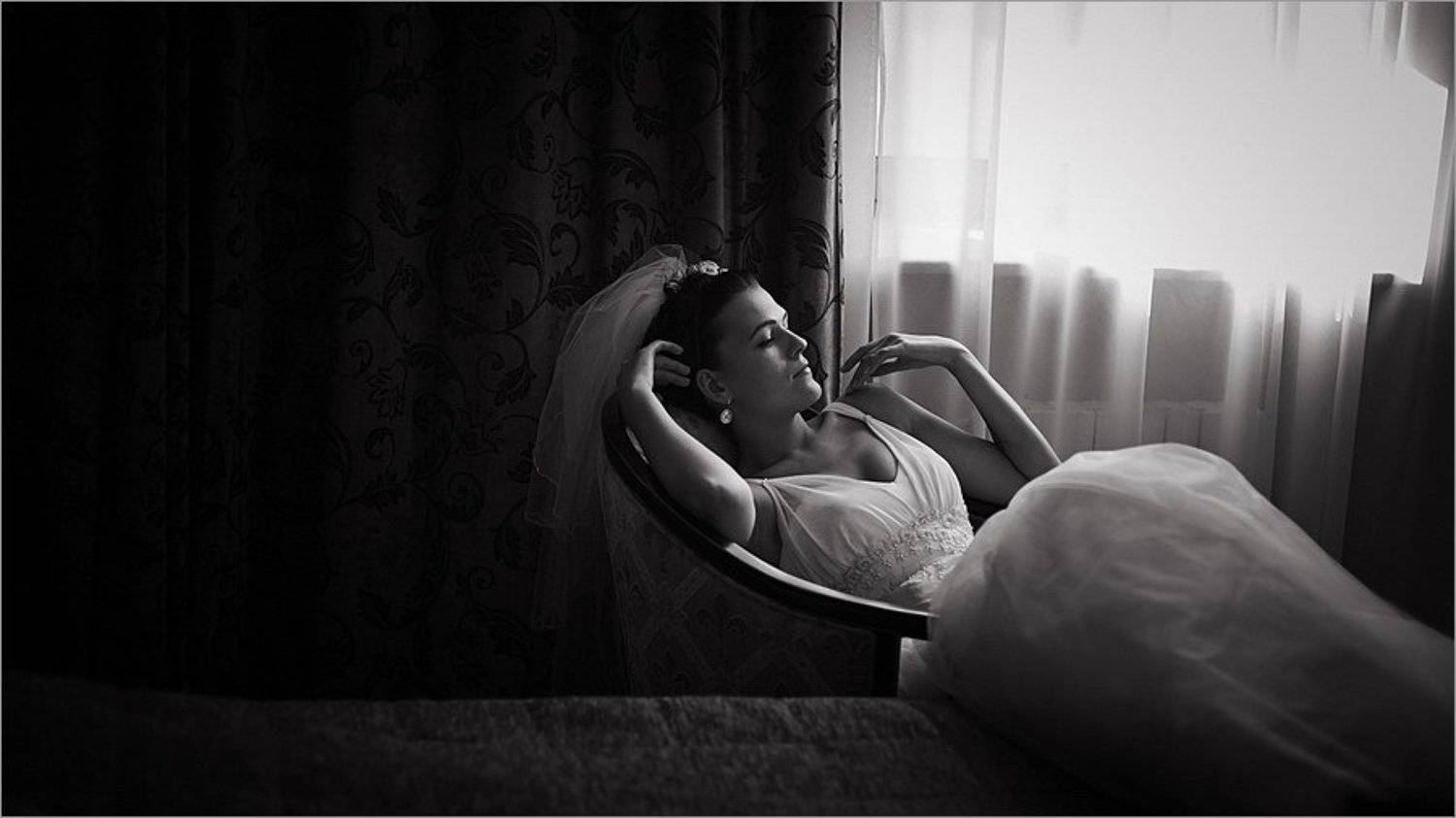 свадебное фото, портрет невесты, Чернецкая Юля