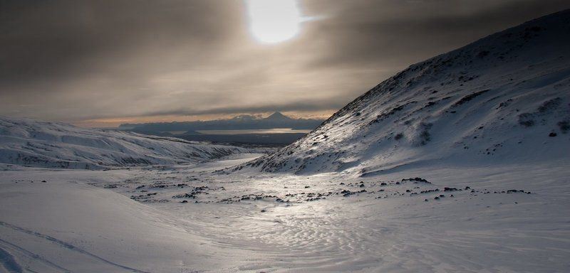 природа, камчатка, пейзаж Стужа фото превью