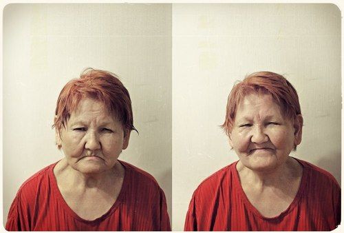 улыбка.