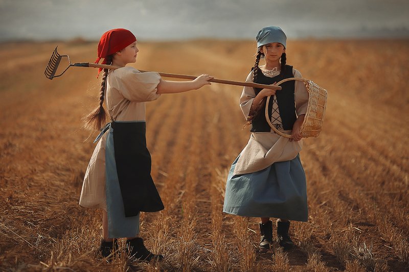 photo, israel, girls, fermer, glamur, art, portrait, Collective farmers...... фото превью