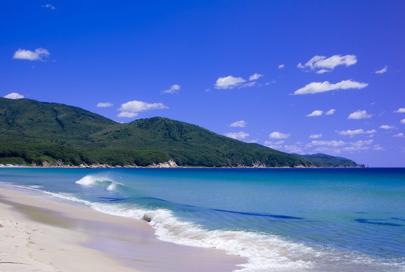 beach, sea, nature, sand, summer, blue, island, coastline, vacations, scenics, tropical climate, landscape, sky, water, idyllic, outdoors, travel, travel destinations, beauty in nature, seascape Бухта Триозерье фото превью