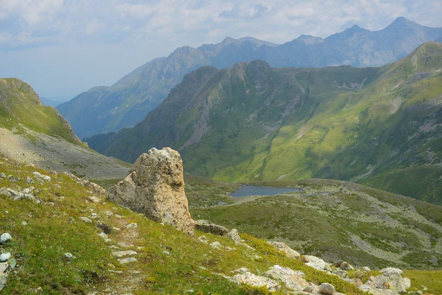 горы лето кавказ уллукель, Александр Жарников
