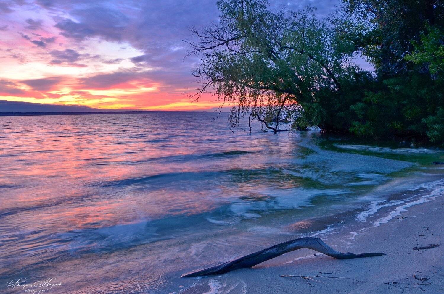 лето, море, утро, рассвет, восход,, Валерий Наумов