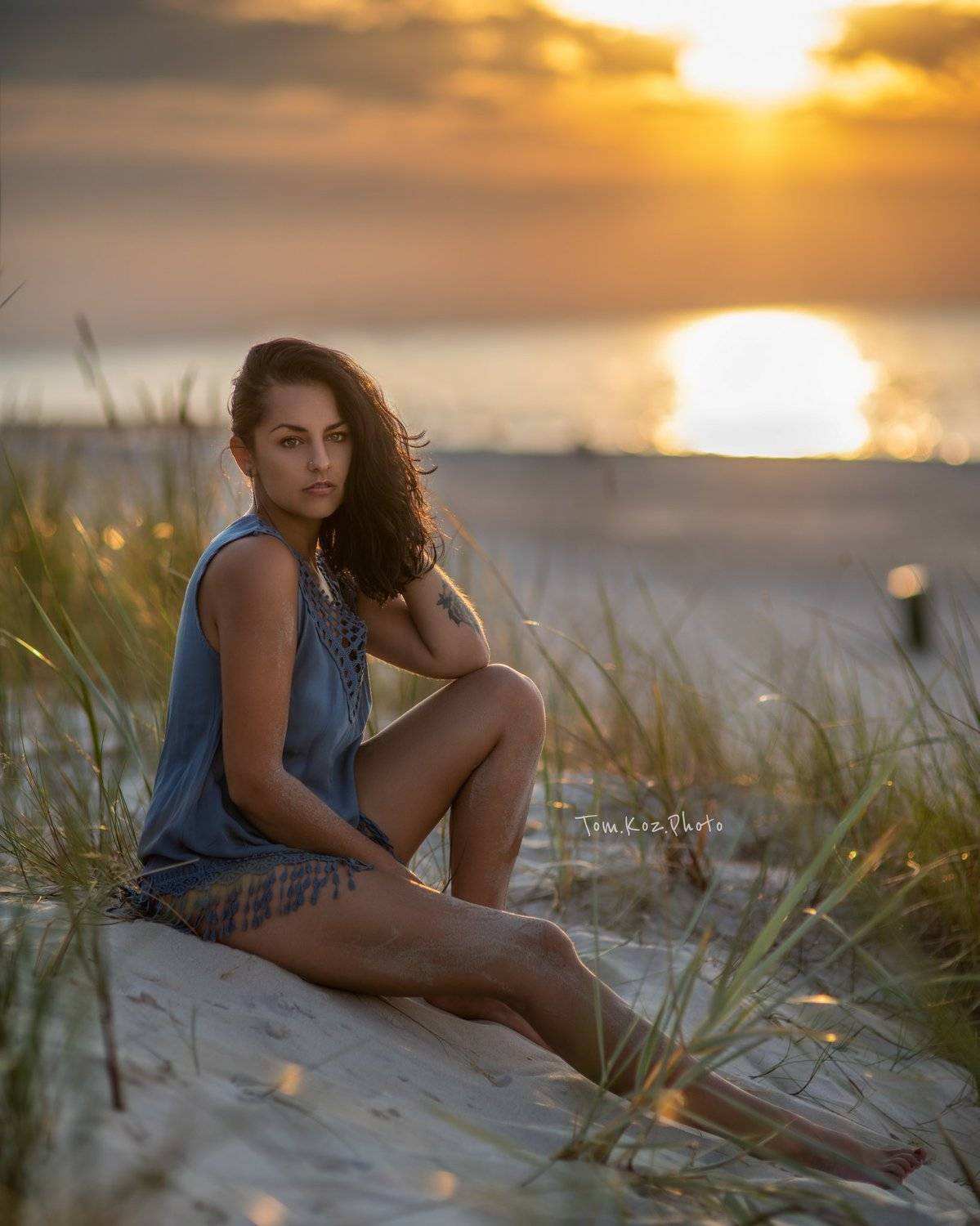 d850, nikon, beach, girl, 85mm, sunset, baltic, poland,  @tom.koz.photo