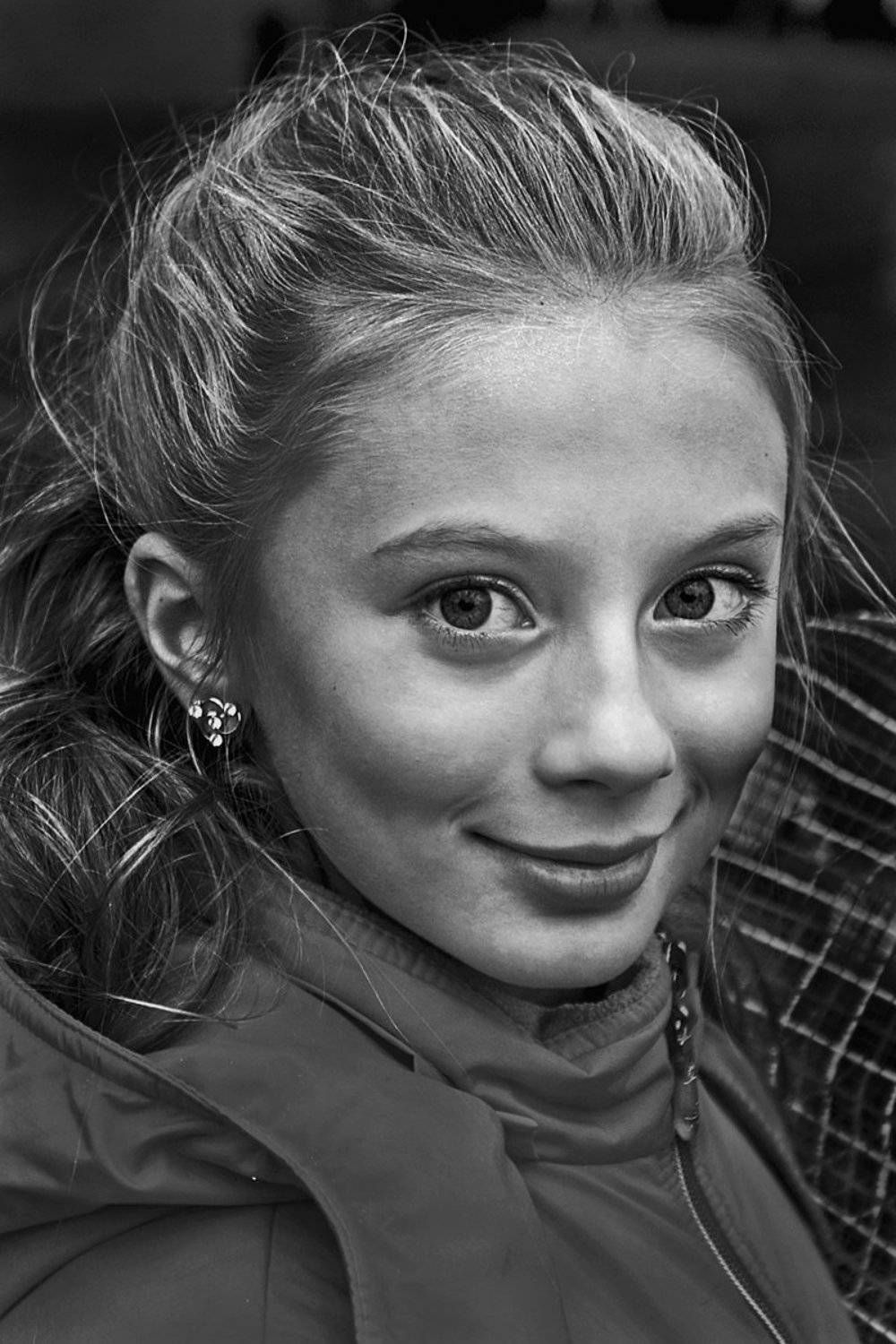 портрет, девочка, глаза, взгляд, чб, москва, апатиты, Николай Смоляк