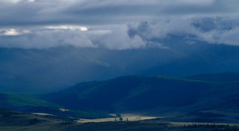 Небо в тучах фото превью