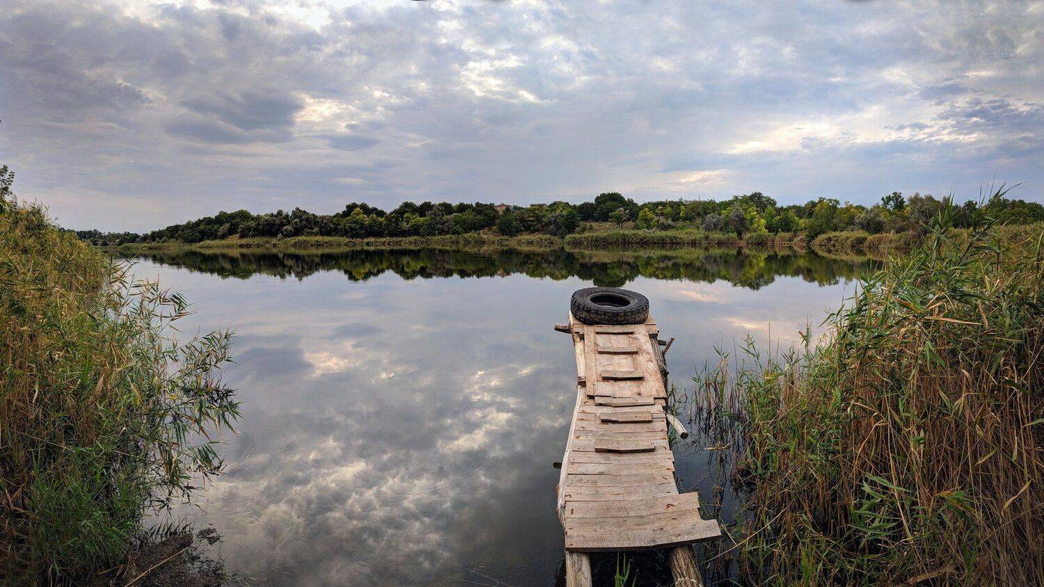 вечер,пейзаж,релакс,отражение,вода, Сергей Богачёв