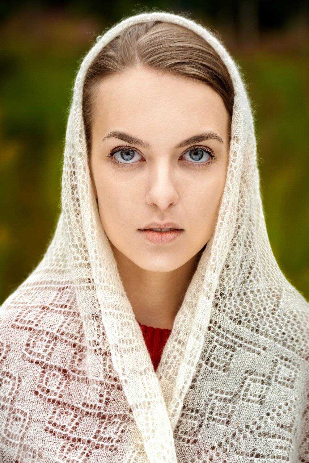 портрет девушка глаза, Роман Инодворский