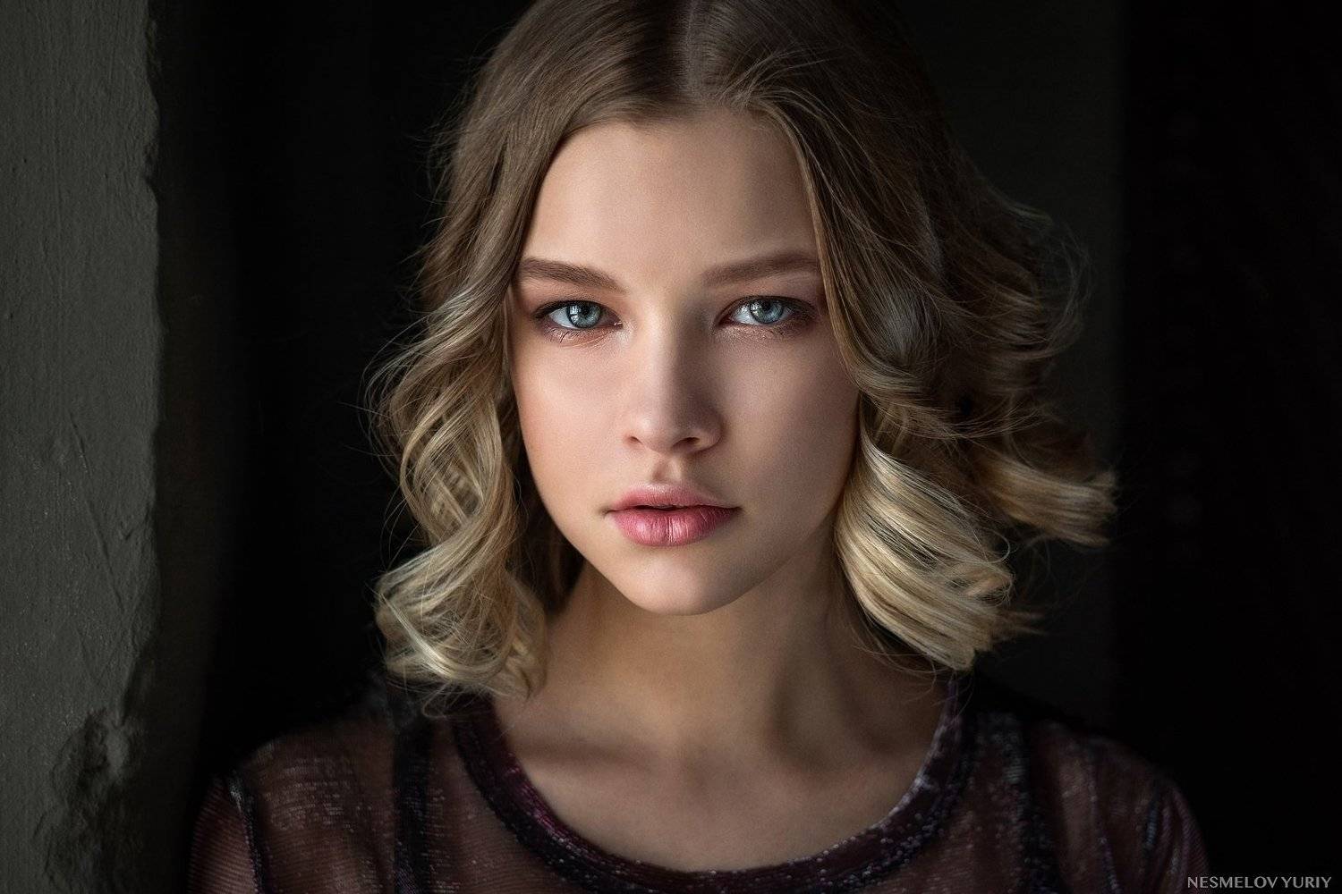 girl, portrait, art, девушка, портрет, Несмелов Юрий