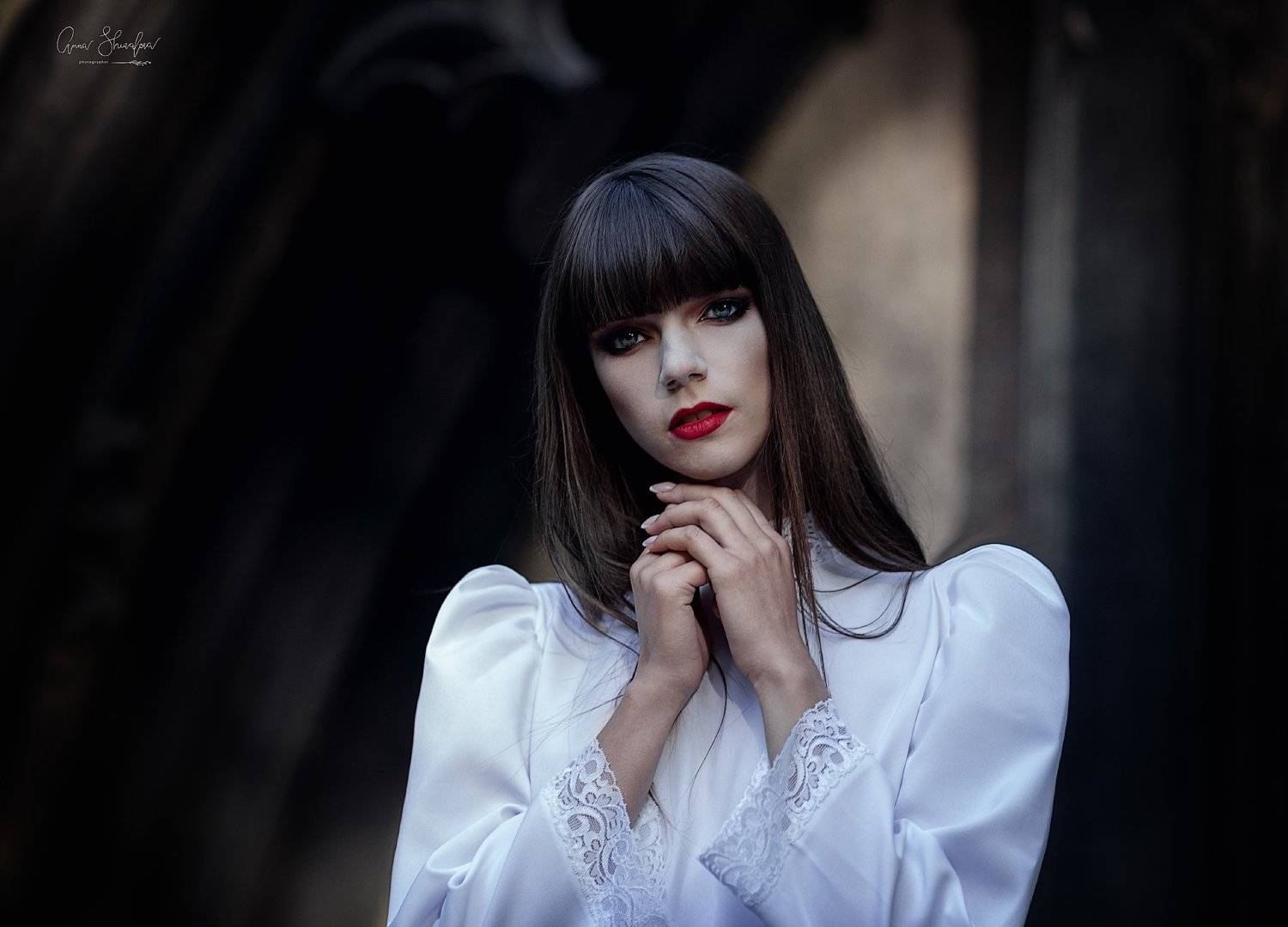 портрет красота девушка арт, Анна Шувалова