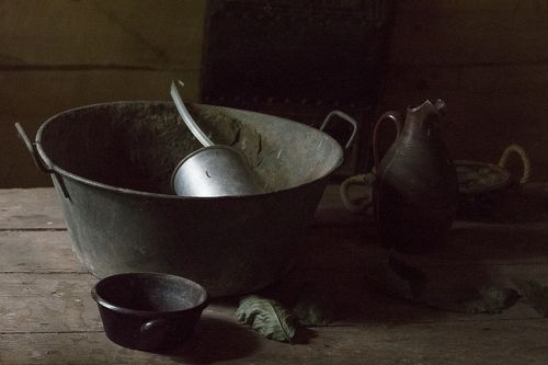 La bassine et la louche