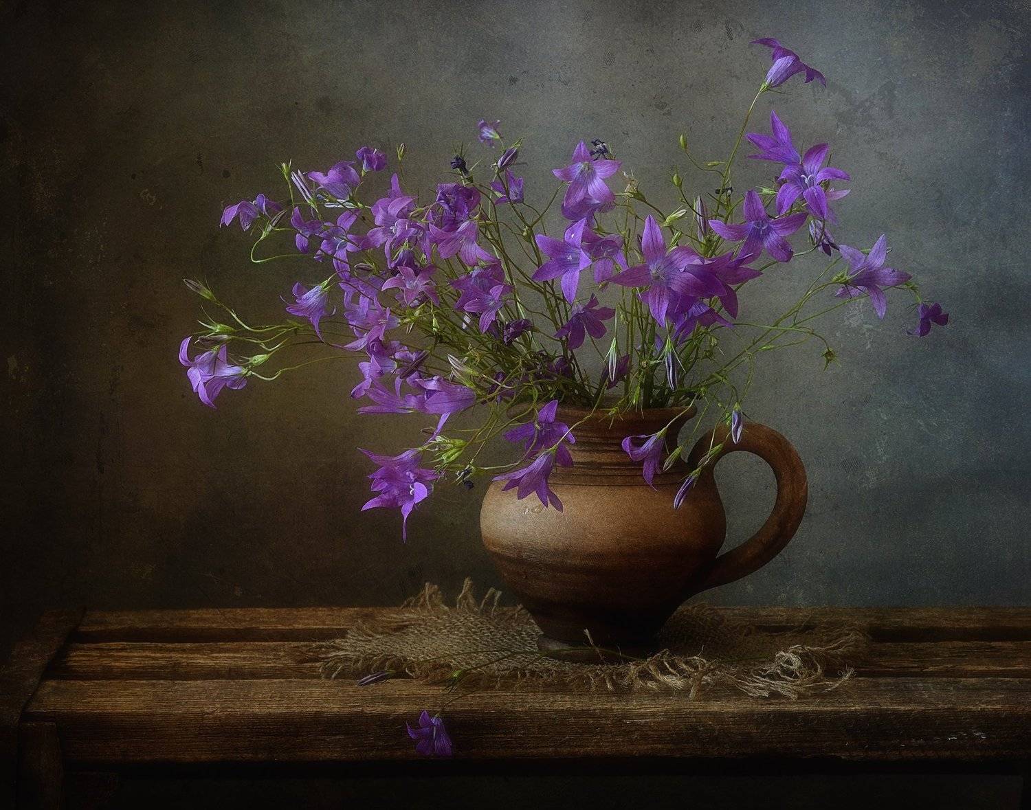 натюрморт,still life,колокольчики,букет,цветы, Наталия К