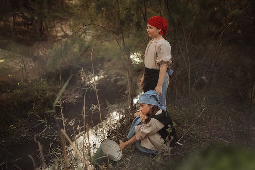 Collective farmers......