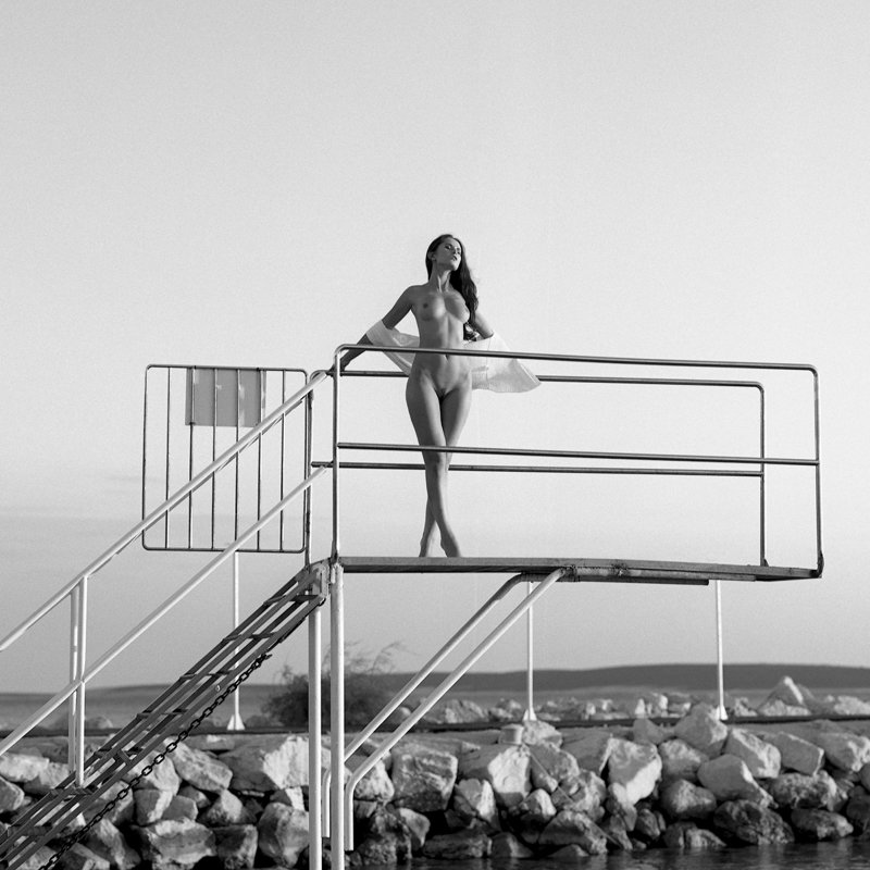akt, nude, analog, women, bw, sexi, 6x6, hasselblad, ninoveron, topless, croatia, Marta фото превью