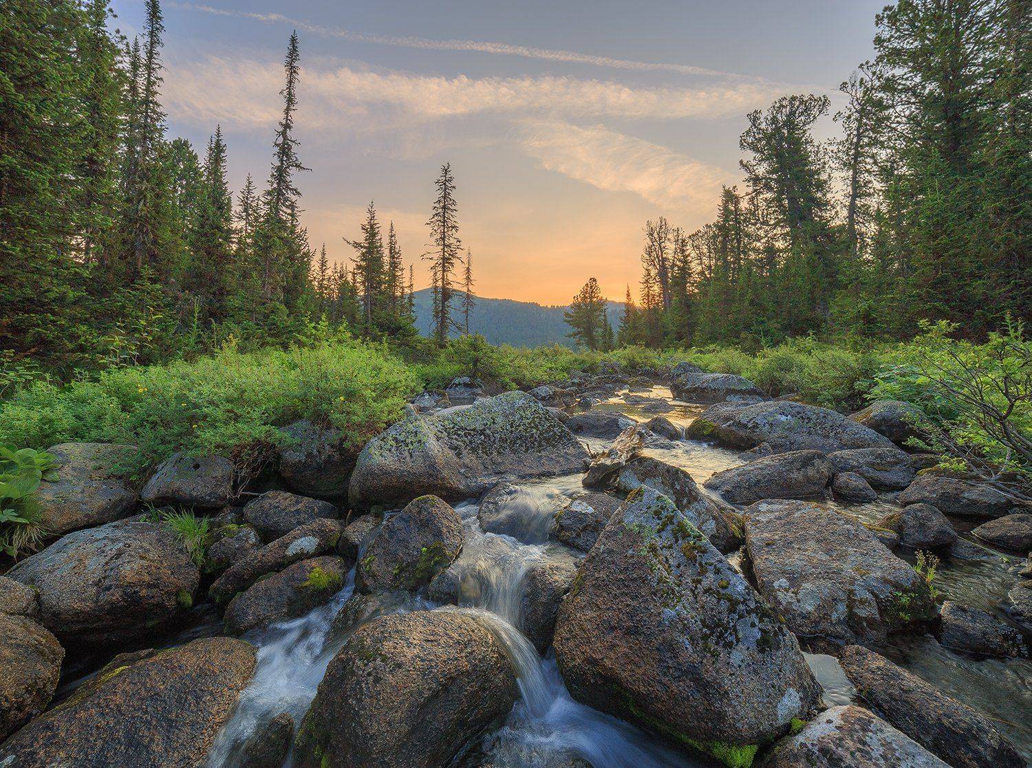 природа, пейзаж, горы, небо, Дамир Белоколенко