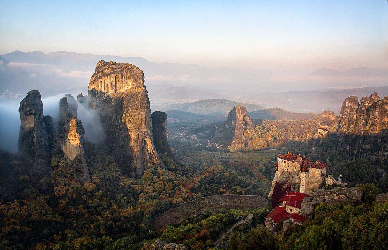 горы, туман, утро, метеоры, пейзаж,, Tatyana Forever