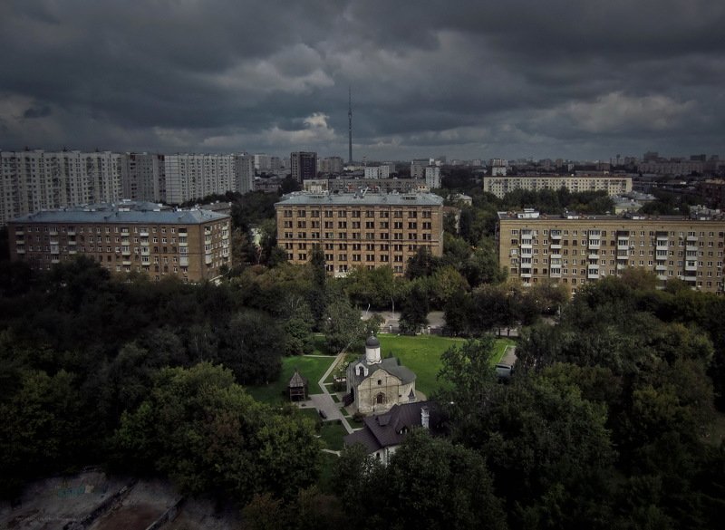 небо над Москвой* фото превью