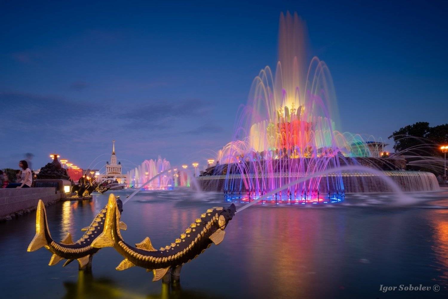фонтан, каменный цветок, москва, вднх, fountain, stone flower, moscow, vdnh, Игорь Соболев