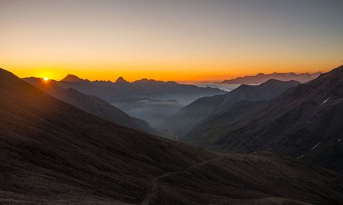 На рассвете