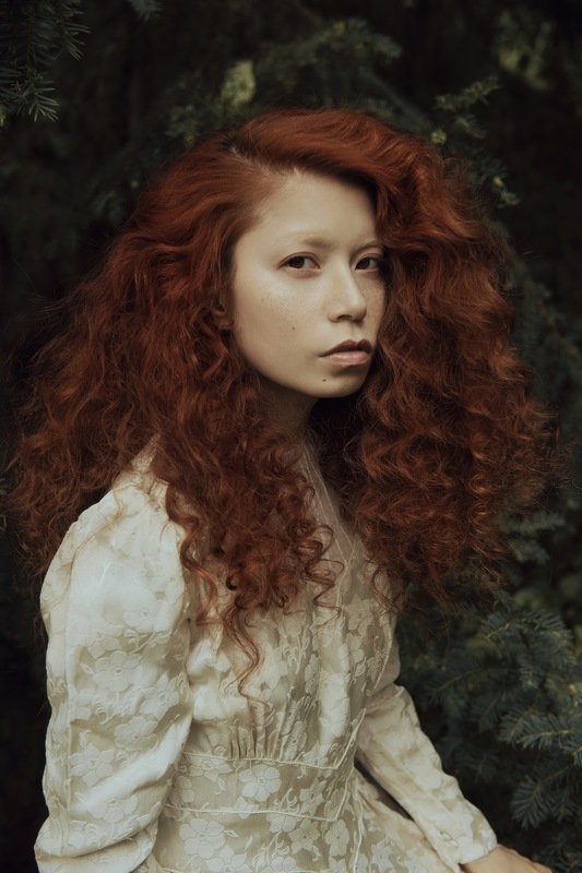 portrait,redhead,asian Jane фото превью