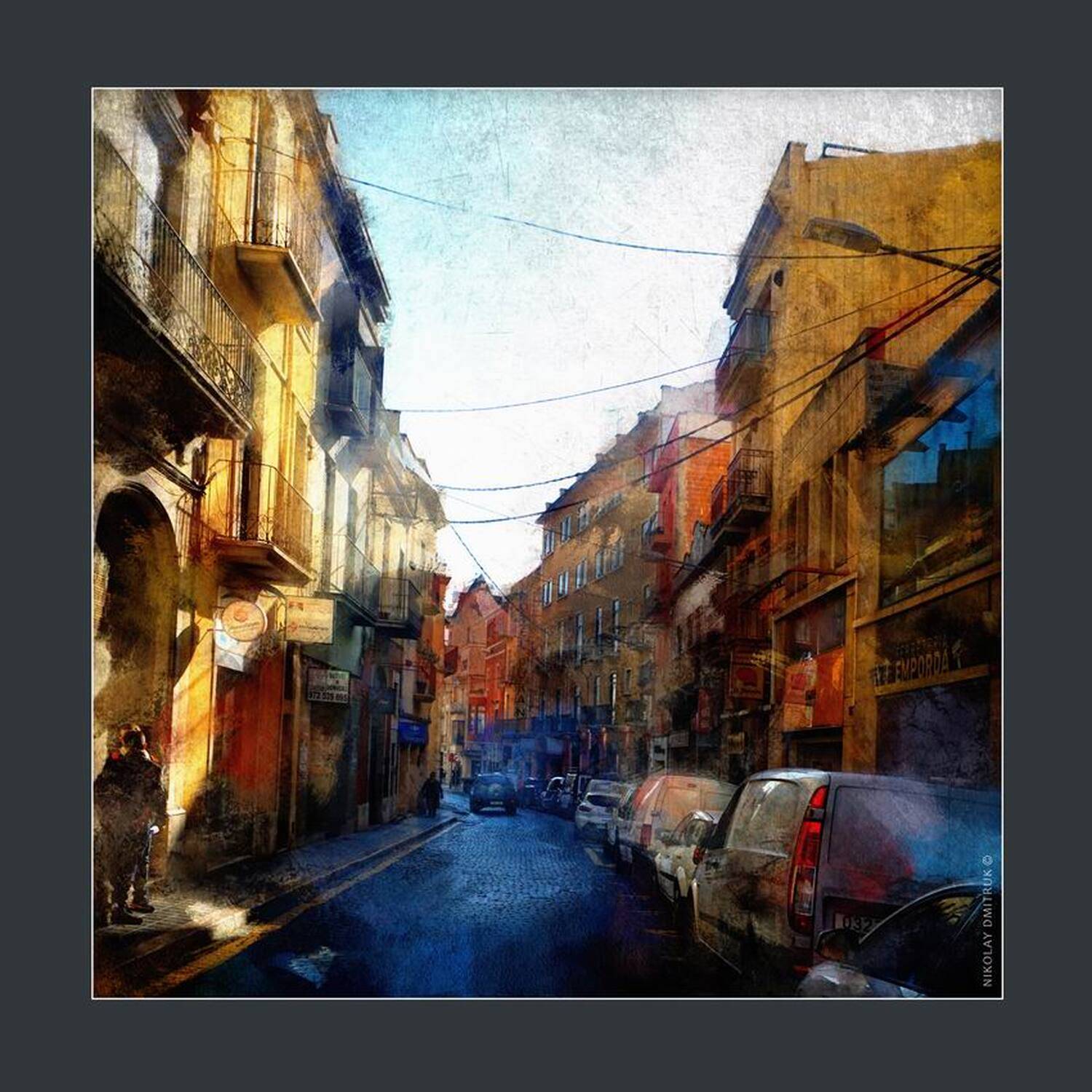 пейзаж, николай дмитрук