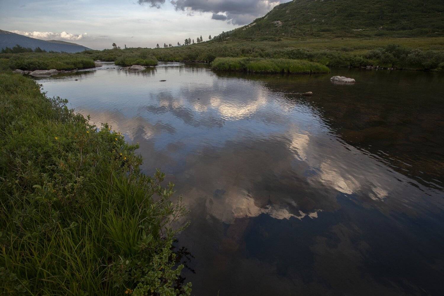 природа, красиво, вода, горы, Бахтин Вячеслав