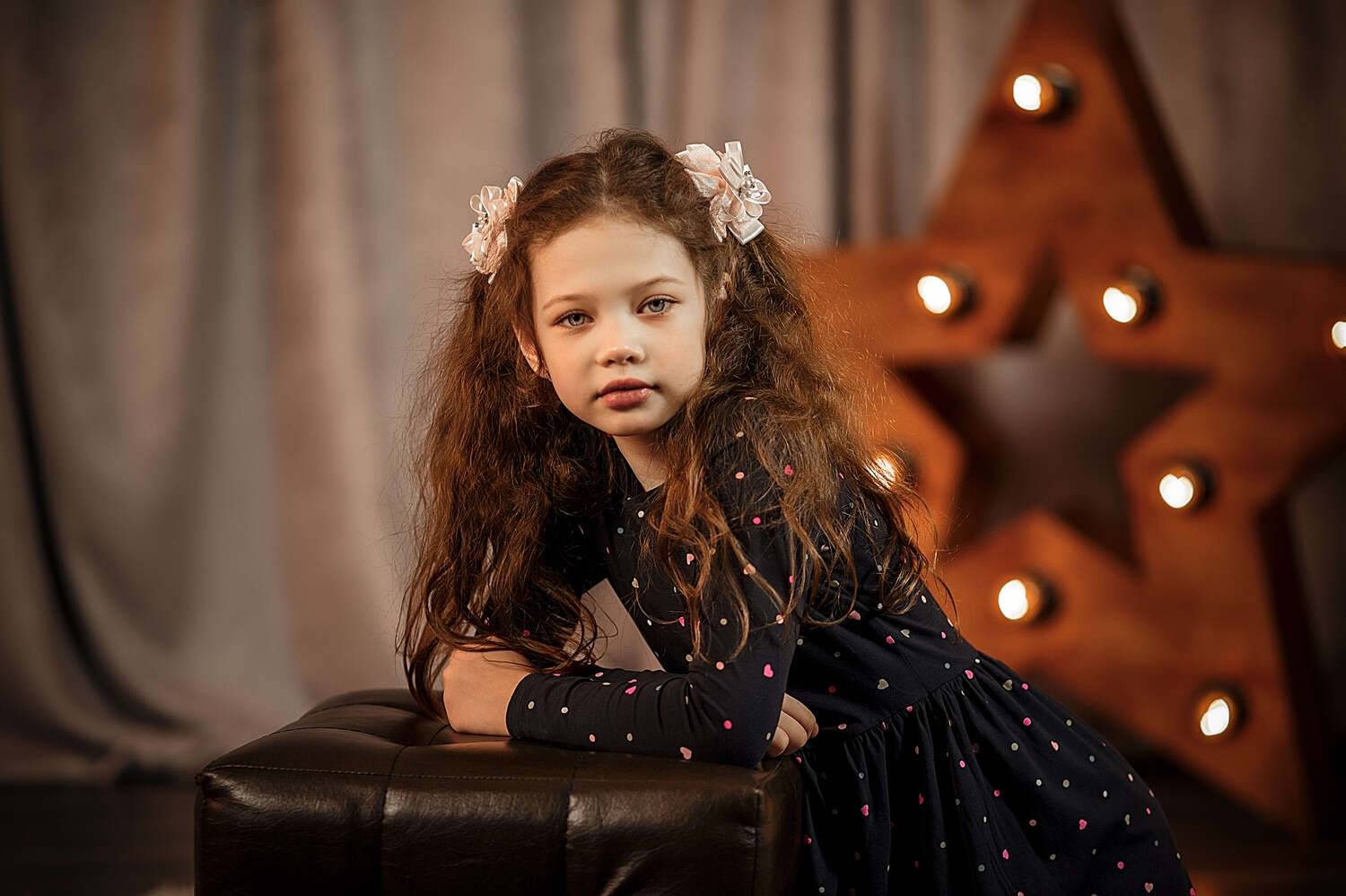 девочка, фотосессия, портрет, студия, Владимир Васильев