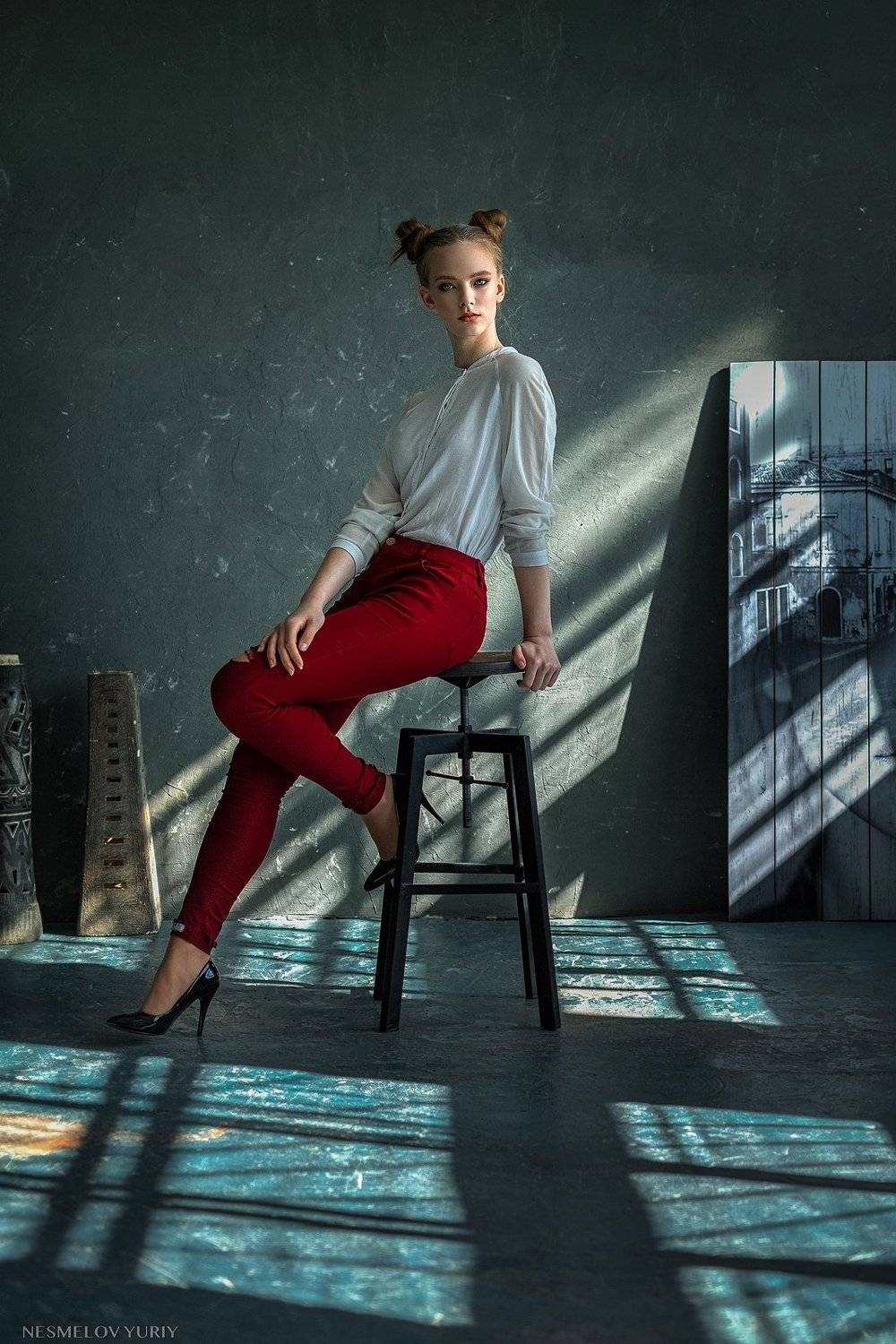 girl, portrait, art, девушка, портрет, Несмелов Юрий