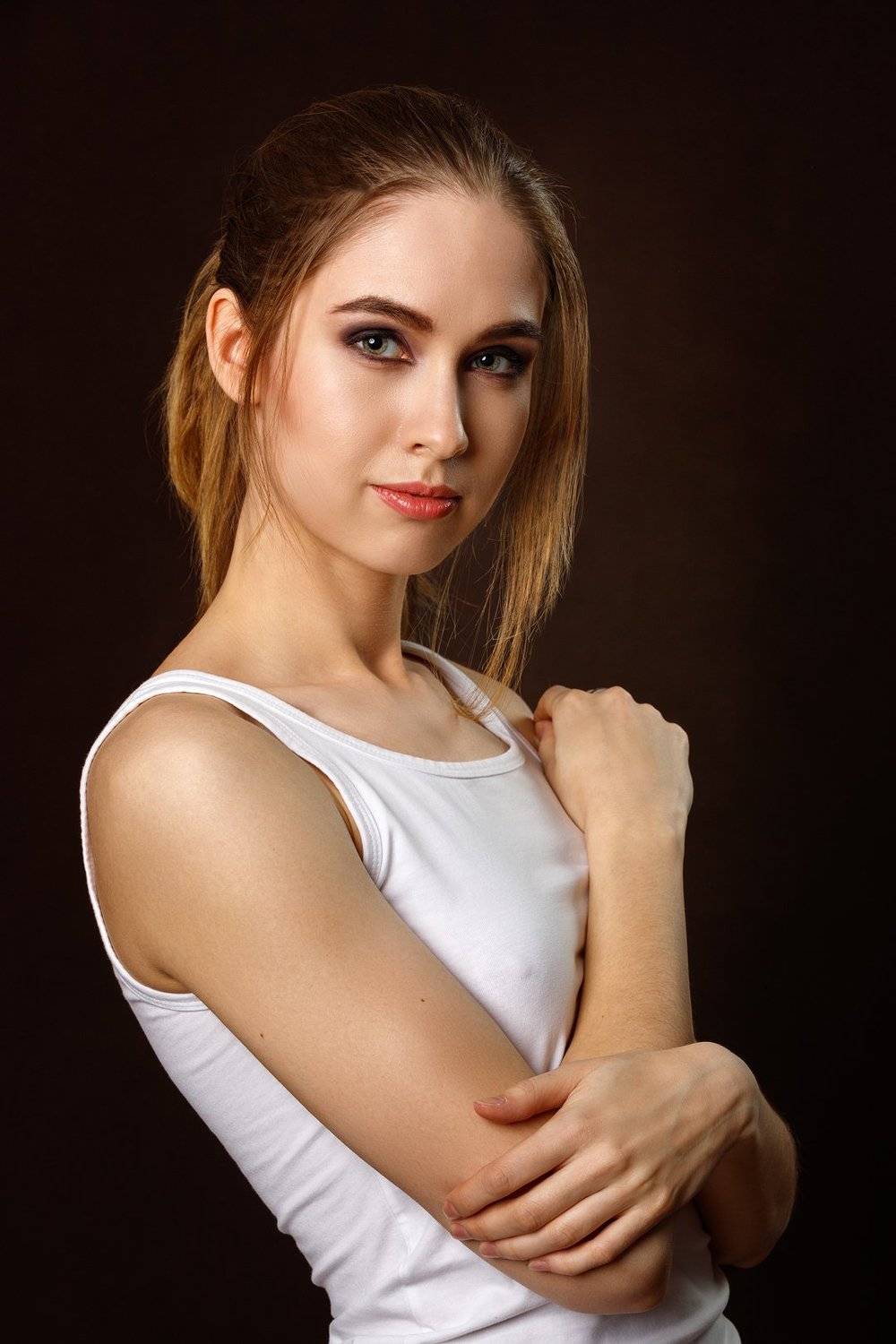 портрет, девушка, Сергеев Сергей