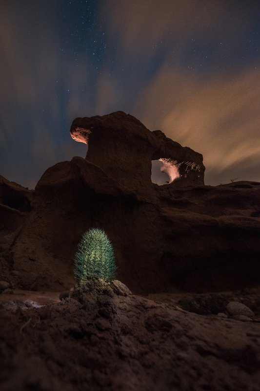 night stars rocks north poscards фото превью