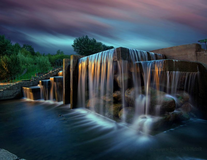 беларусь, город, минск, вечер, фотосфера-минск Городской Джур-Джур фото превью