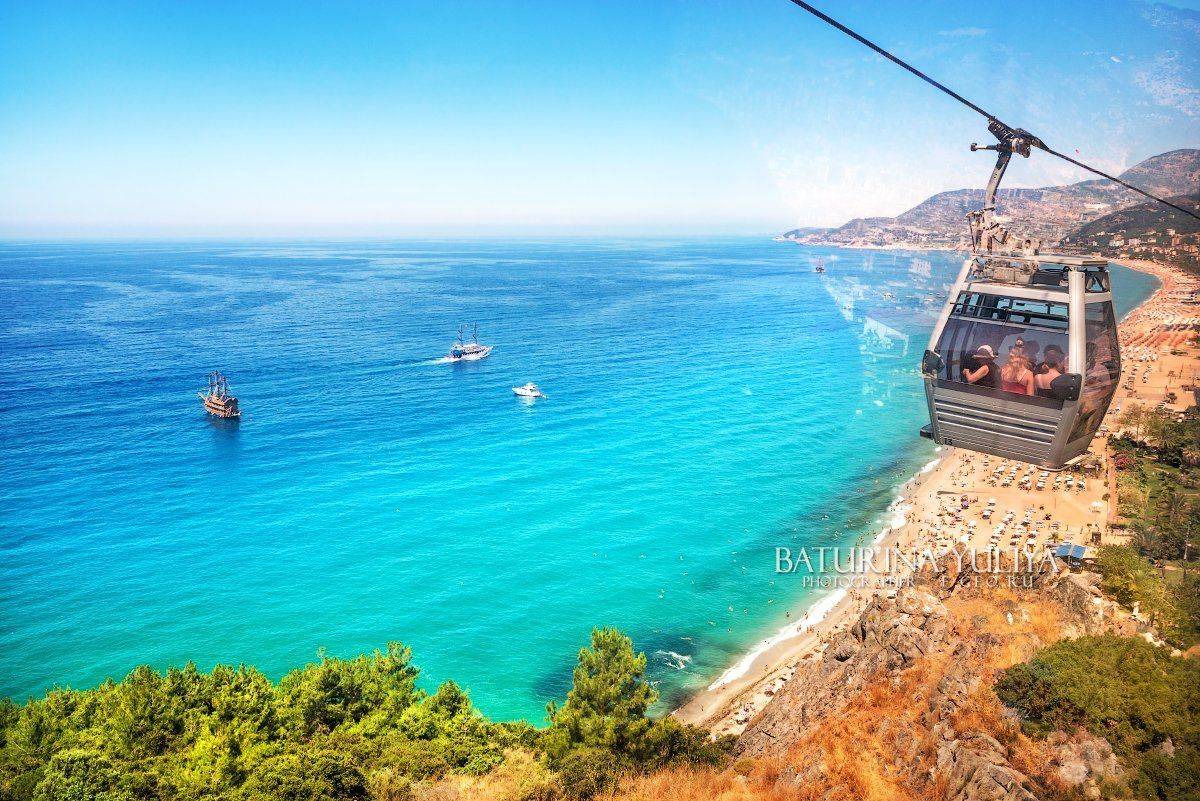 турция, алания, пляж клеопатры, Юлия Батурина