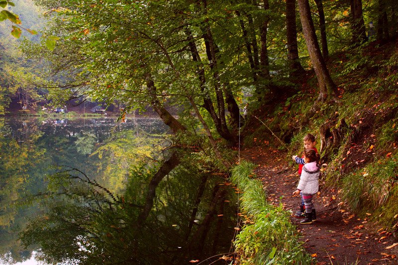 landscape,view,image,kids,children,reflections,autumn,lake,forest,photography,travel,freedom,fishing, FISHINGS фото превью