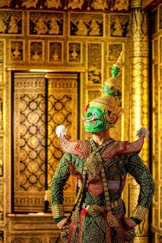 Khon,Portrait,Thailand,rama, Khon  фото превью