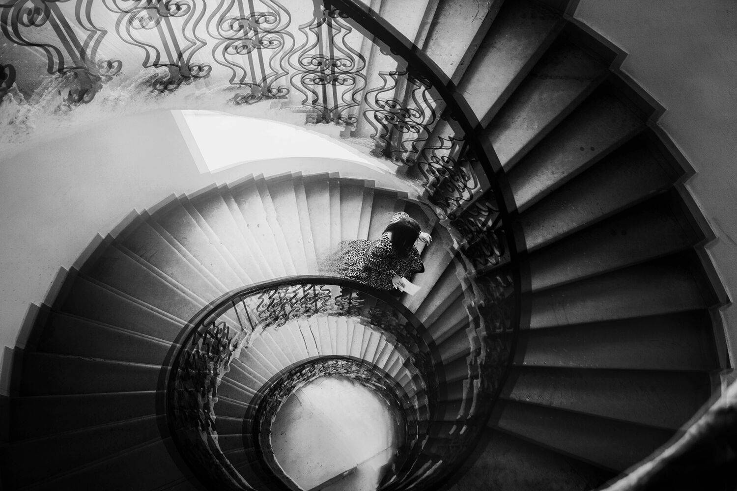 движение,письмо,лестница,девушка, Мария Буданова