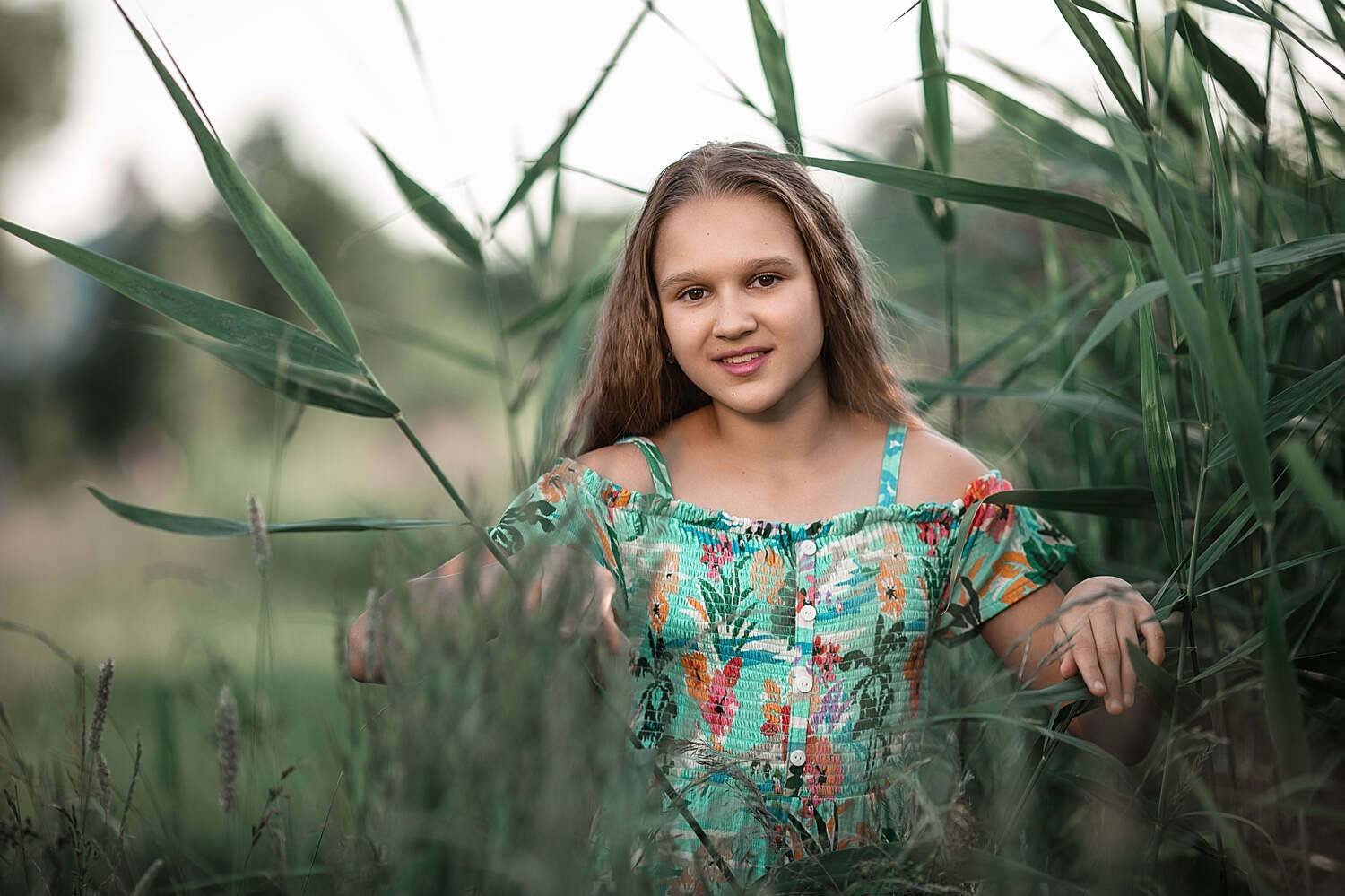 девочка, портрет, фотосессия, лето, фотосессия на закате, пруд, фотосессия на пруду, Владимир Васильев