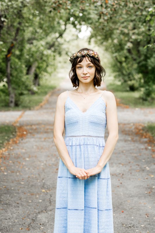 девушка, красотка, портрет, красивая, нежная, лето Алёна фото превью