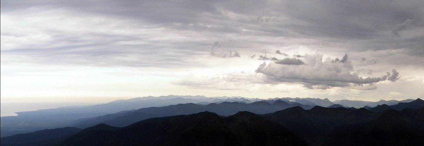 байкал, тучи, горы, Алексей