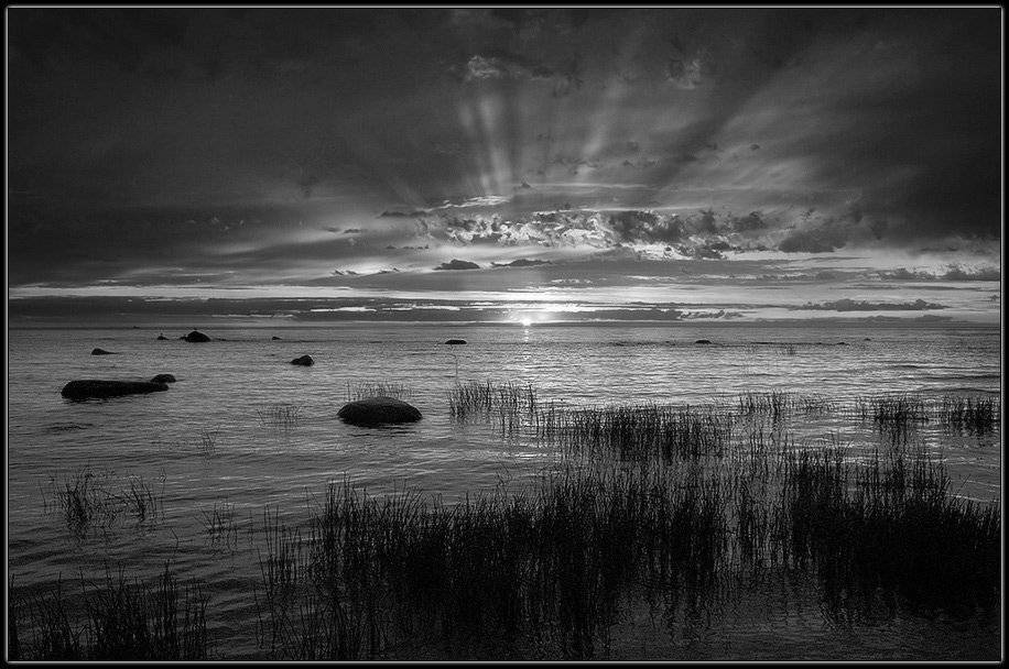 ладога, ладожское озеро, утро, восход, солнце, лето, июль, Viktor Kalechenkov