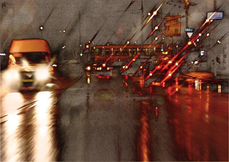 дорога, домой, road, to, home, red, light, красный, цвет дорога домой фото превью