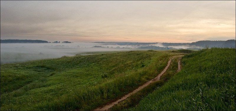 Про утро, дрогоу и туман... фото превью