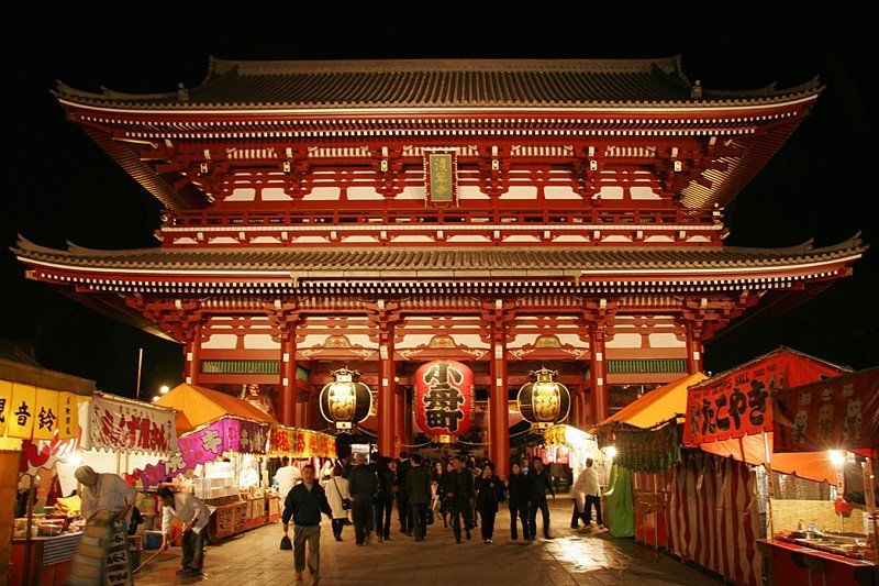 храм, каннон, токио, асакуса Храм Каннон. Токио фото превью