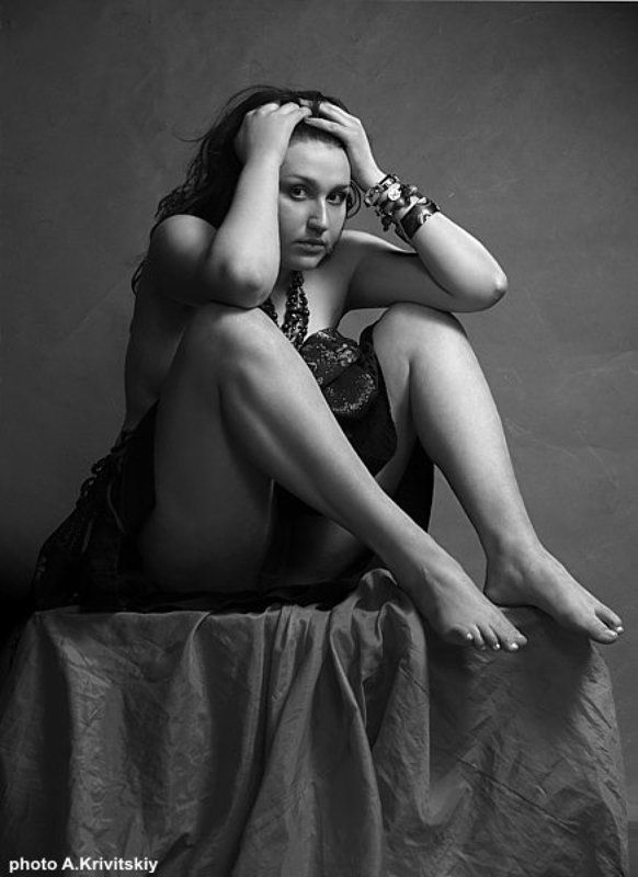 кривицкий Анонс к фотоспектаклю. Фотоактриса Ольга. фото превью