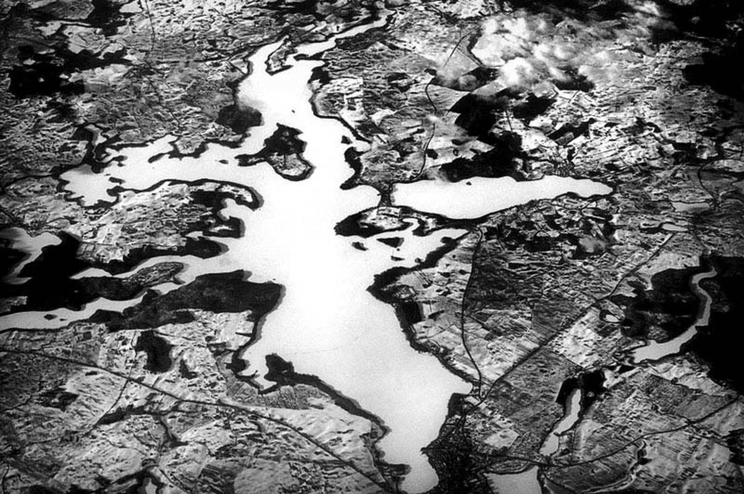 земля озеро аэрофотосъемка, Борис Никитин