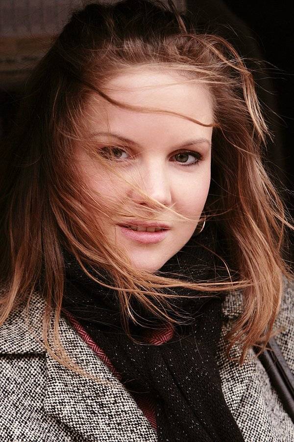 девушка, волосы, взгляд, ветер, Sound Wave