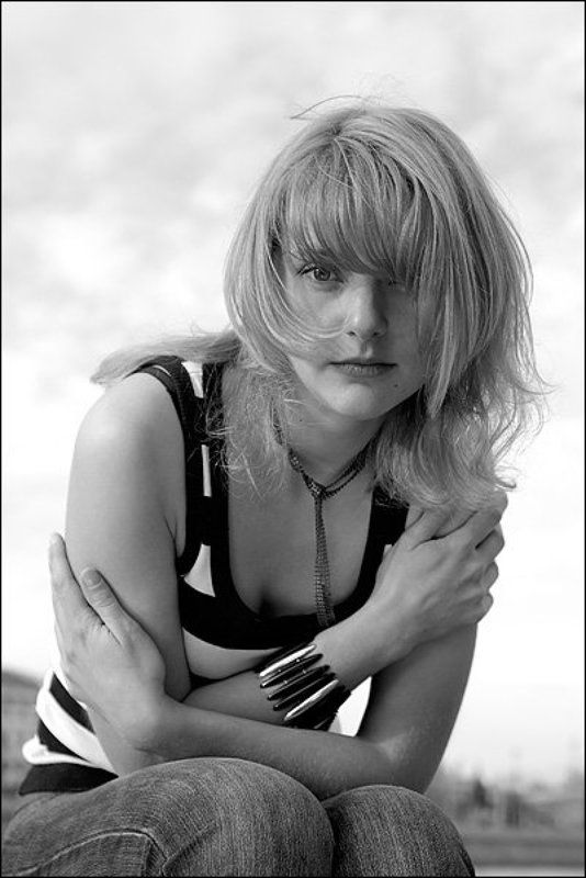 портрет, девушка, настя, multya Холодно фото превью